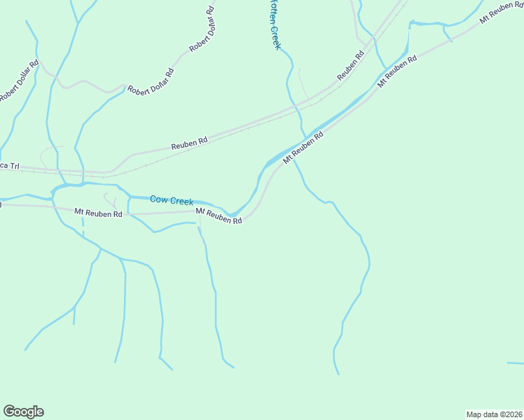map of restaurants, bars, coffee shops, grocery stores, and more near 2390 Mount Reuben Road in Glendale