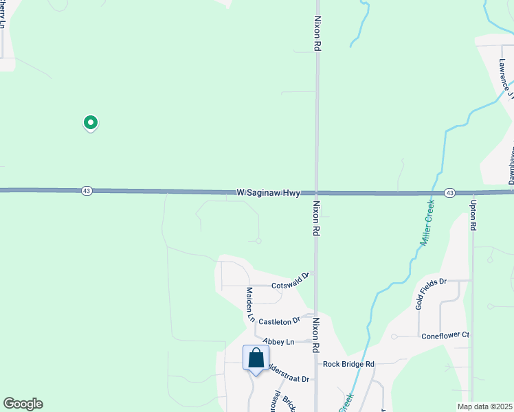 map of restaurants, bars, coffee shops, grocery stores, and more near 12907 Townsend Drive in Grand Ledge