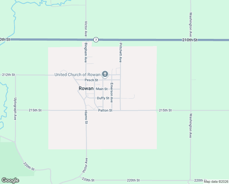 map of restaurants, bars, coffee shops, grocery stores, and more near 411-417 Emerson Avenue in Rowan
