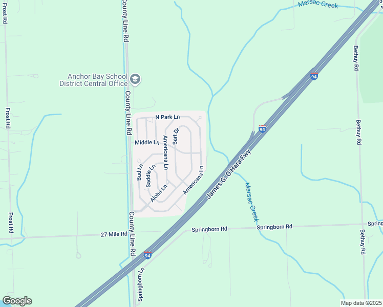 map of restaurants, bars, coffee shops, grocery stores, and more near 10384 Middle Lane in Casco