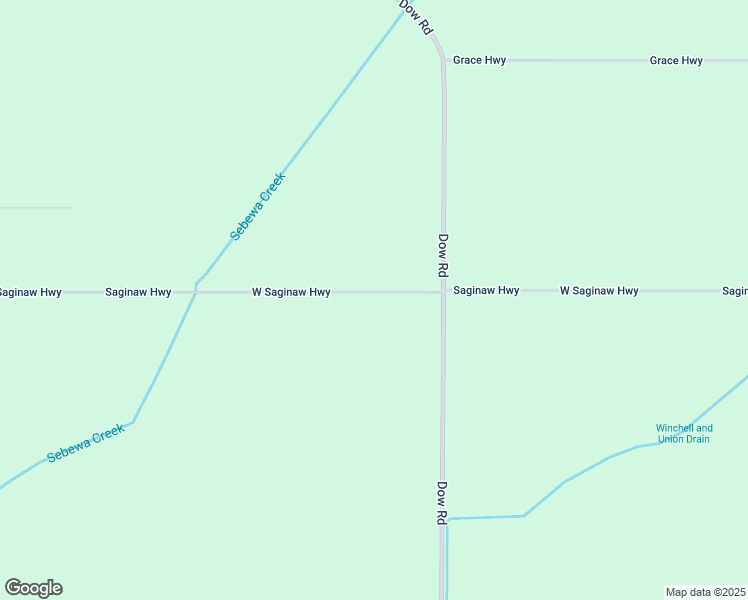 map of restaurants, bars, coffee shops, grocery stores, and more near 6203 West Saginaw Highway in Sunfield