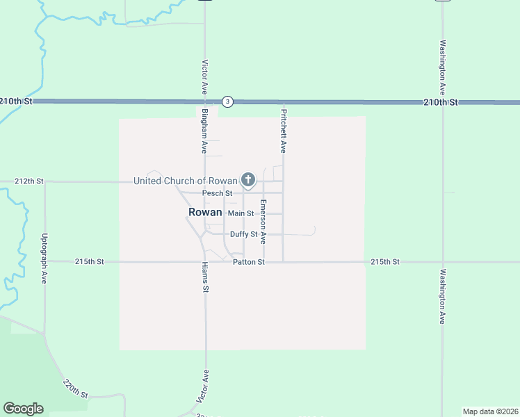map of restaurants, bars, coffee shops, grocery stores, and more near 411-417 Emerson Avenue in Rowan