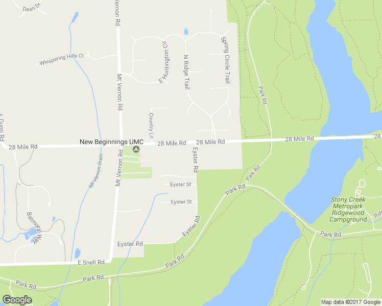 map of restaurants, bars, coffee shops, grocery stores, and more near 60953 Eyster Road in Rochester