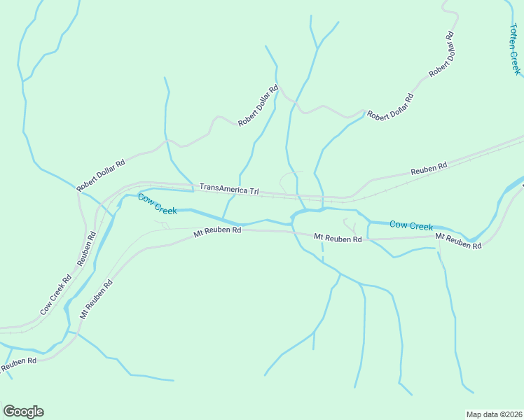 map of restaurants, bars, coffee shops, grocery stores, and more near 4090 Reuben Road in Glendale