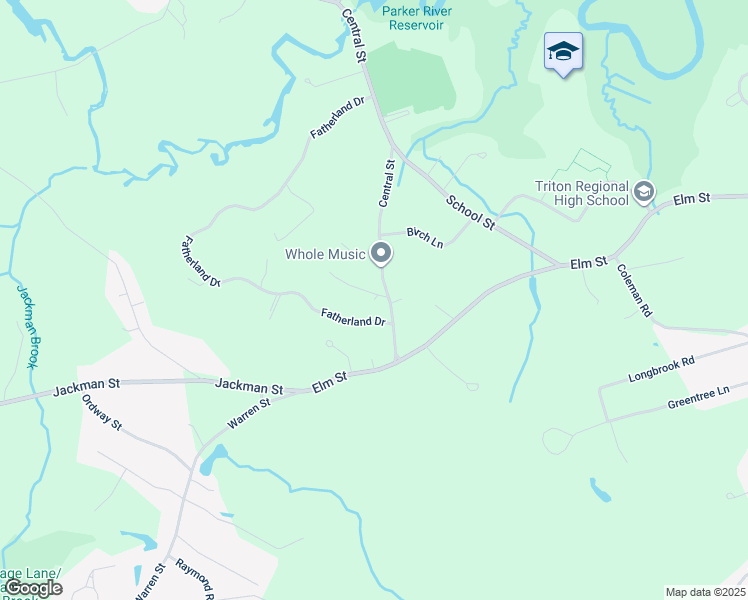map of restaurants, bars, coffee shops, grocery stores, and more near 118 Central Street in Newbury