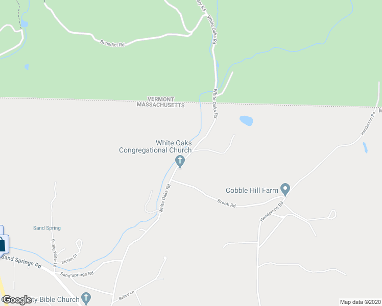 map of restaurants, bars, coffee shops, grocery stores, and more near 564 White Oaks Road in Williamstown