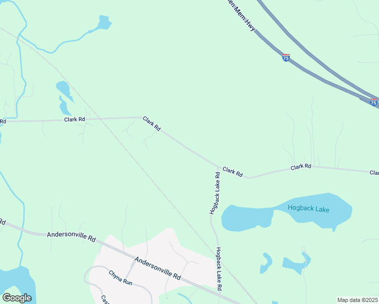 map of restaurants, bars, coffee shops, grocery stores, and more near 10970 Clark Road in Springfield Township