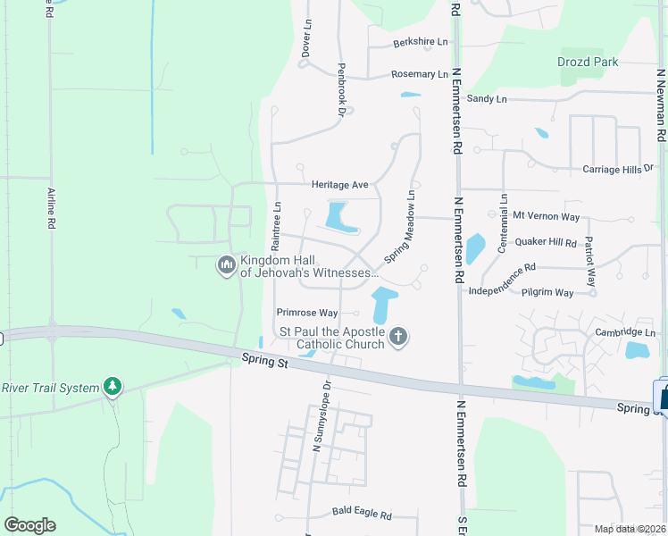 map of restaurants, bars, coffee shops, grocery stores, and more near 6546 Parkway Circle in Mount Pleasant