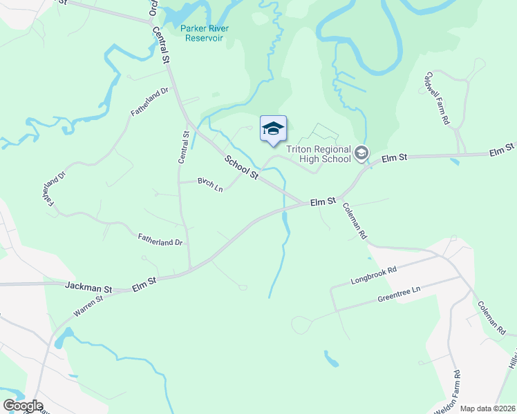 map of restaurants, bars, coffee shops, grocery stores, and more near 144 Elm Street in Newbury