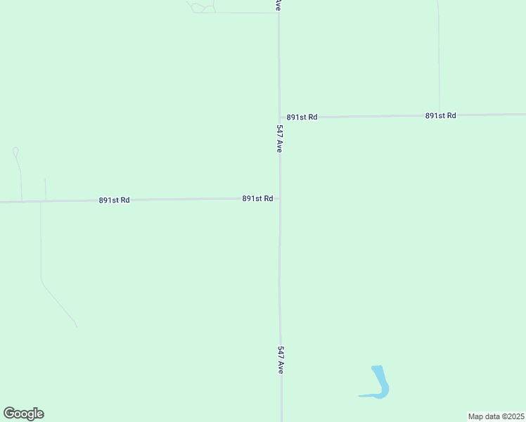 map of restaurants, bars, coffee shops, grocery stores, and more near 89093 547 Avenue in Crofton