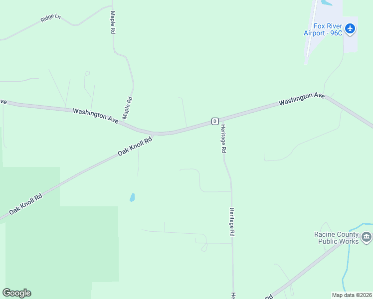 map of restaurants, bars, coffee shops, grocery stores, and more near 32929 Oak Knoll Road in Union Grove