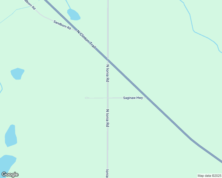 map of restaurants, bars, coffee shops, grocery stores, and more near 12070 Ionia Road in Sunfield