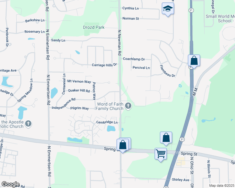 map of restaurants, bars, coffee shops, grocery stores, and more near 1749 Redcoat Drive in Mount Pleasant