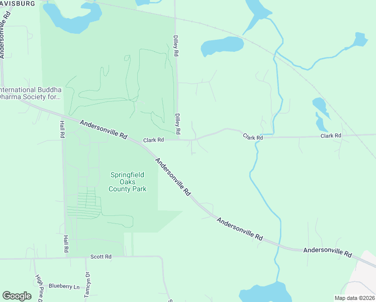 map of restaurants, bars, coffee shops, grocery stores, and more near 11979 Clark Road in Oakland County