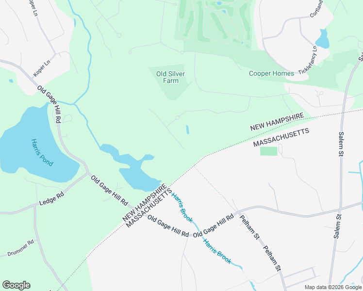 map of restaurants, bars, coffee shops, grocery stores, and more near Old Pelham Street in Methuen