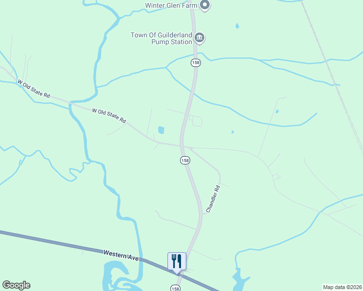 map of restaurants, bars, coffee shops, grocery stores, and more near 3921 Guilderland Road in Altamont