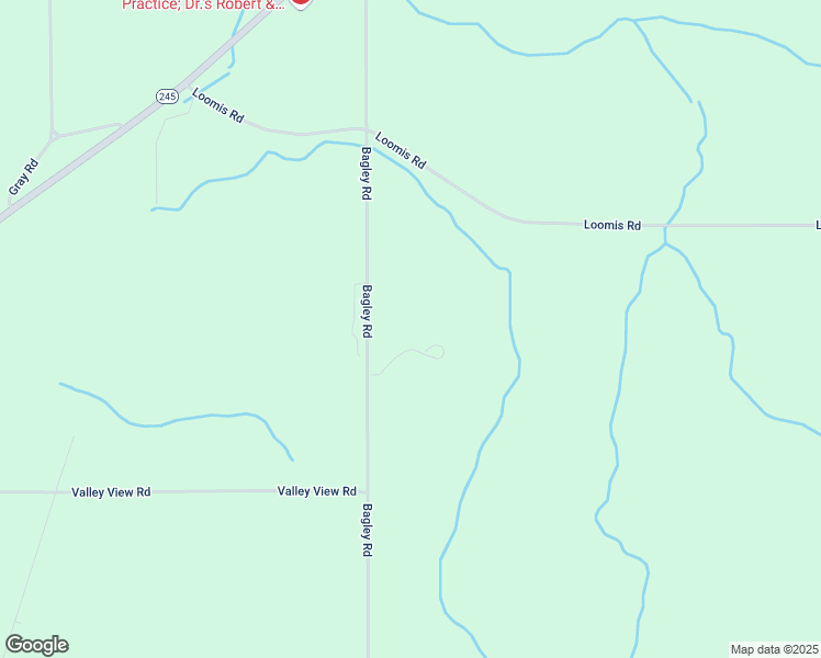 map of restaurants, bars, coffee shops, grocery stores, and more near 425 Bagley Road in Rushville