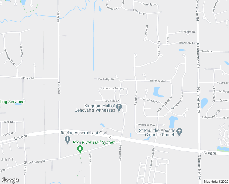 map of restaurants, bars, coffee shops, grocery stores, and more near 7045 Summerset Drive in Mount Pleasant