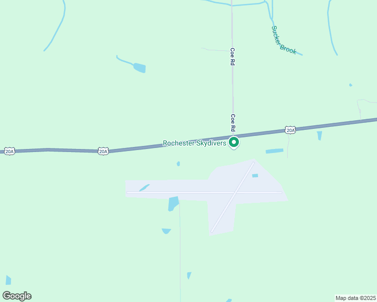 map of restaurants, bars, coffee shops, grocery stores, and more near 6470 U.S. 20A in Perry
