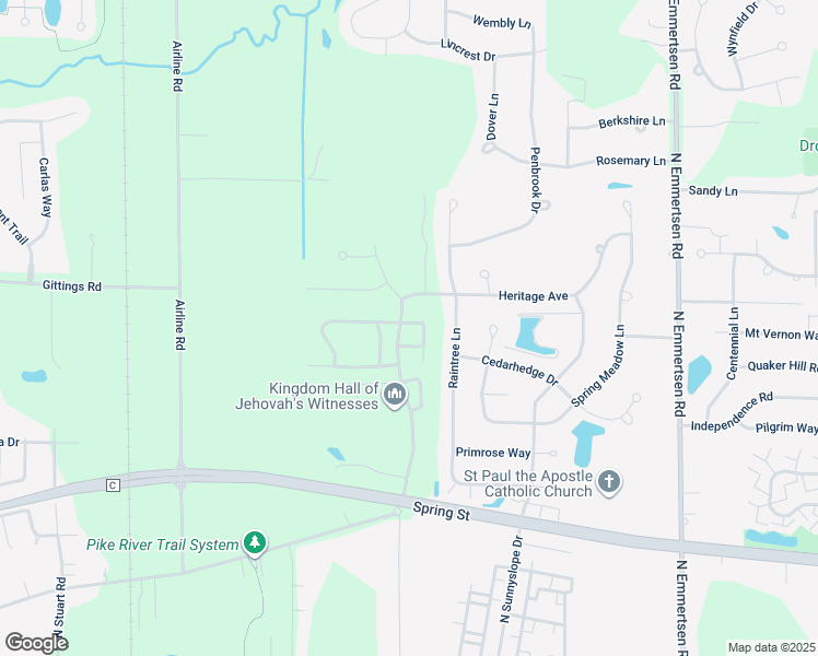 map of restaurants, bars, coffee shops, grocery stores, and more near 7045 Summerset Drive in Mount Pleasant