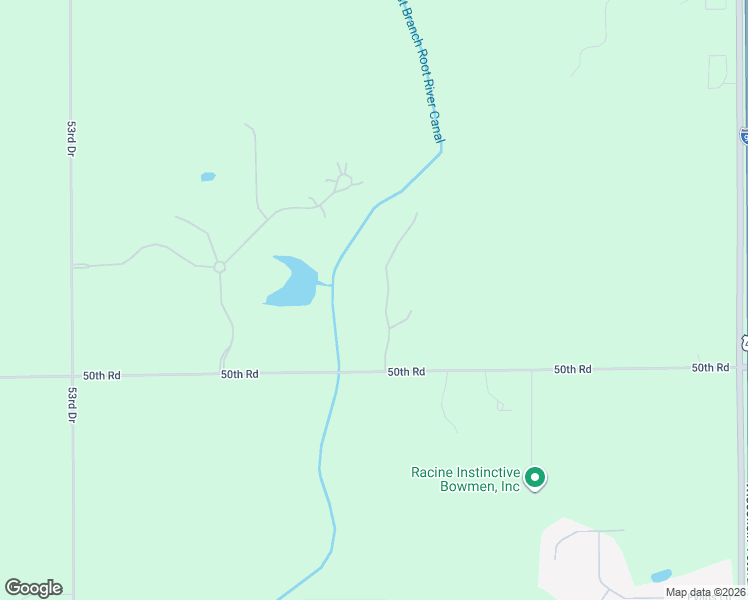map of restaurants, bars, coffee shops, grocery stores, and more near 14732 50th Road in Sturtevant