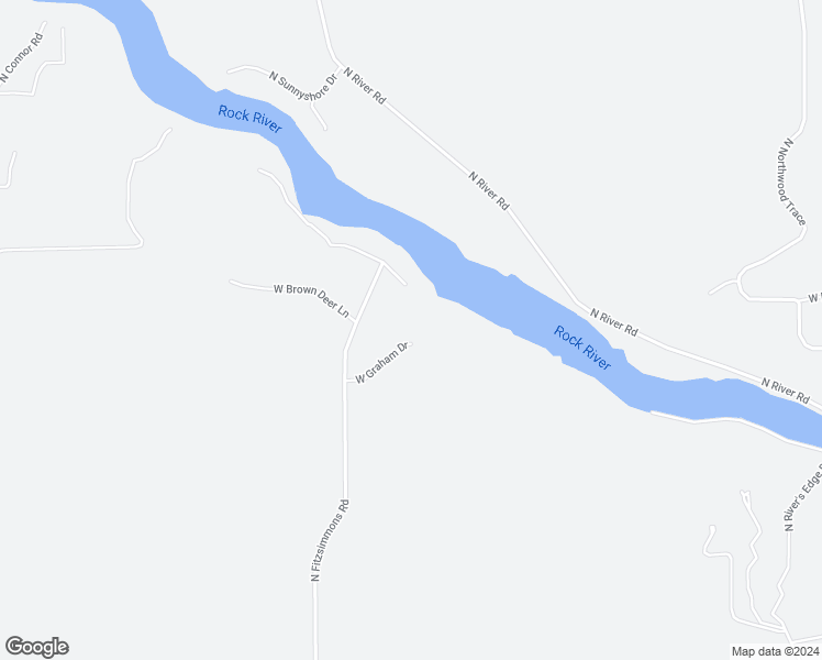 map of restaurants, bars, coffee shops, grocery stores, and more near 4632 West Graham Drive in Janesville