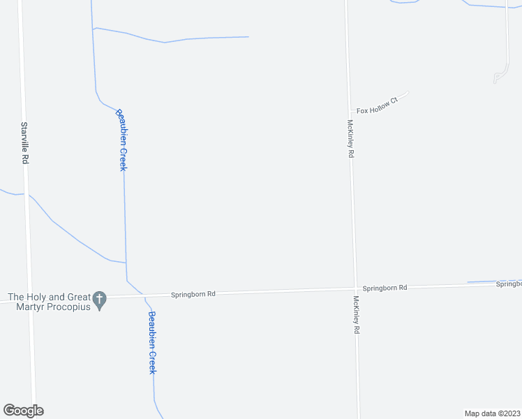 map of restaurants, bars, coffee shops, grocery stores, and more near 6652 Springborn Road in East China