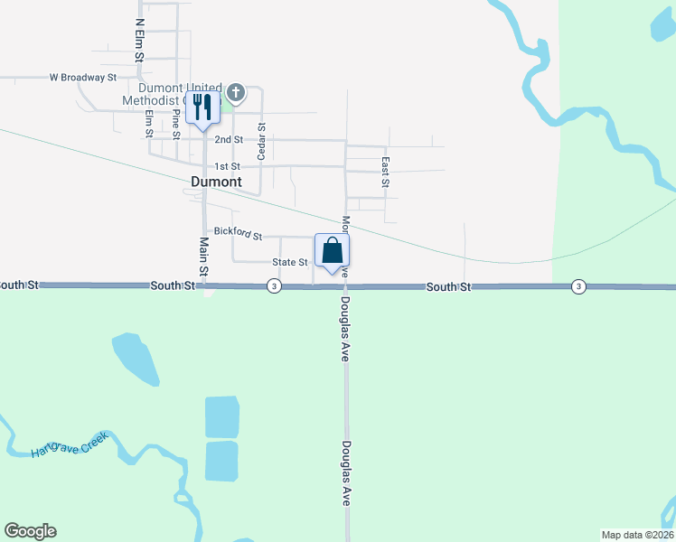 map of restaurants, bars, coffee shops, grocery stores, and more near 115 Montrose Avenue in Dumont
