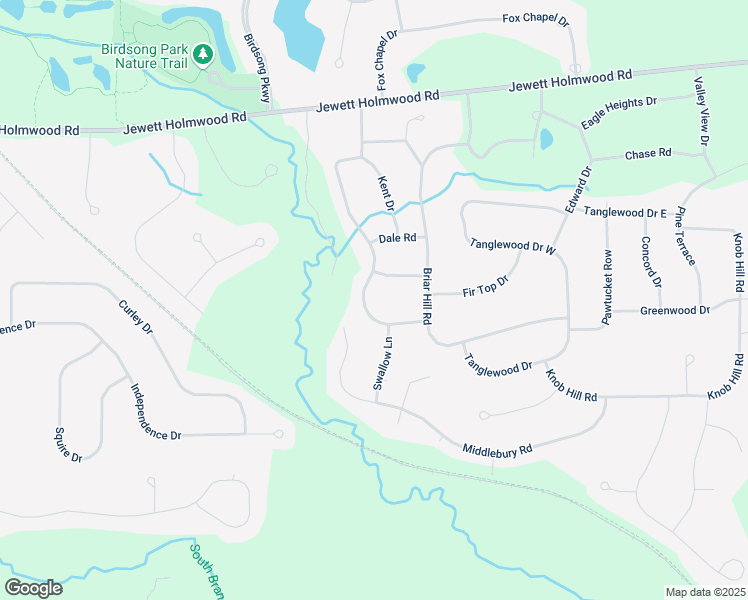 map of restaurants, bars, coffee shops, grocery stores, and more near 36 Timberlake Drive in Orchard Park