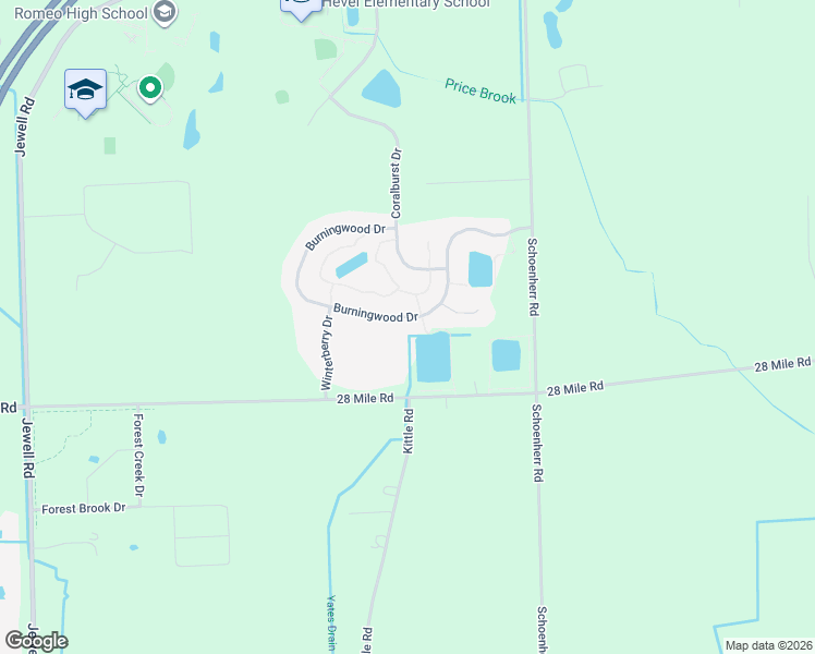 map of restaurants, bars, coffee shops, grocery stores, and more near 13086 Burningwood Drive in Washington