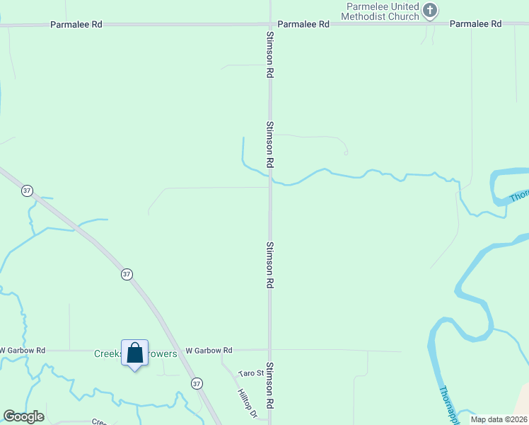 map of restaurants, bars, coffee shops, grocery stores, and more near 6423 Stimson Road in Middleville