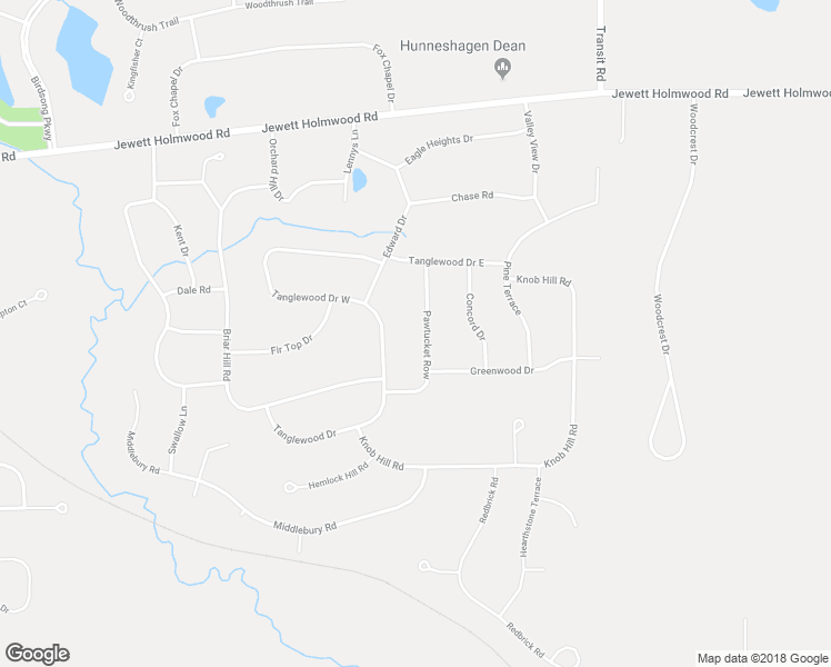 map of restaurants, bars, coffee shops, grocery stores, and more near 27 Pawtucket Row in Orchard Park