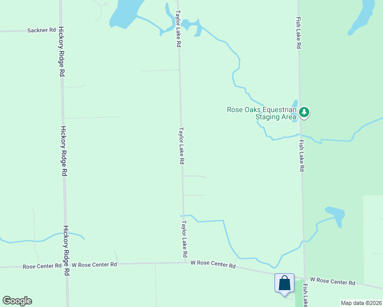map of restaurants, bars, coffee shops, grocery stores, and more near 19265 Taylor Lake Road in Holly