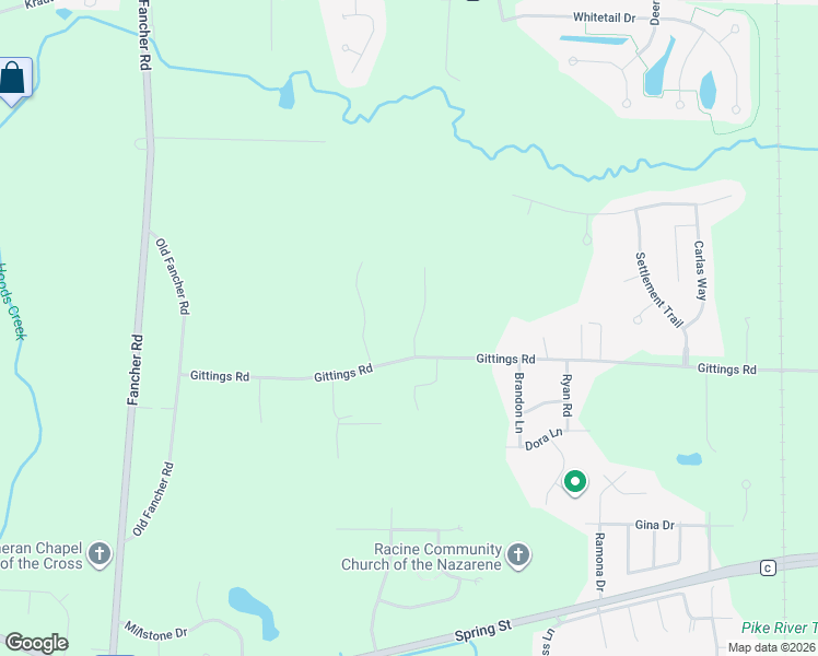 map of restaurants, bars, coffee shops, grocery stores, and more near 8626 Gittings Road in Mount Pleasant