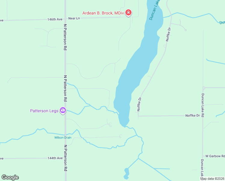 map of restaurants, bars, coffee shops, grocery stores, and more near 6490 Ivan Trail in Middleville