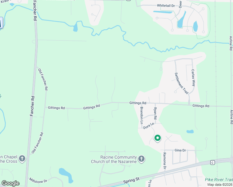 map of restaurants, bars, coffee shops, grocery stores, and more near 8607 Gittings Road in Mount Pleasant