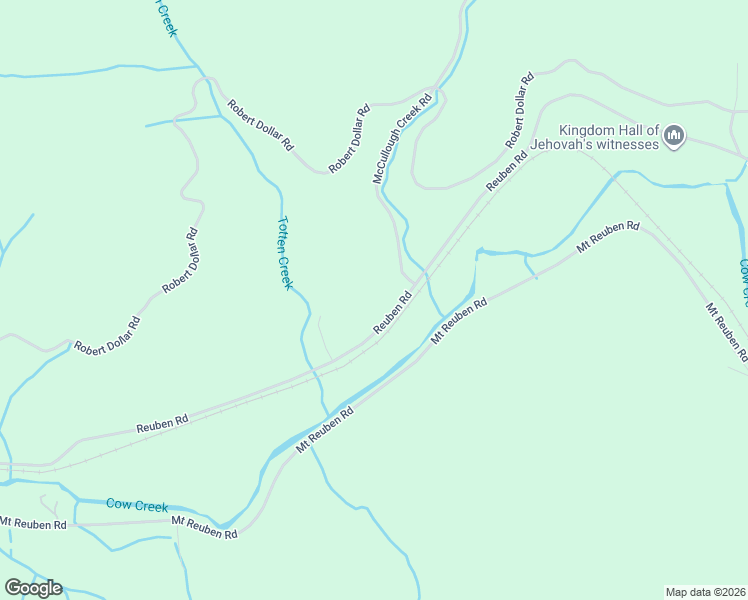 map of restaurants, bars, coffee shops, grocery stores, and more near 2935 Reuben Road in Glendale