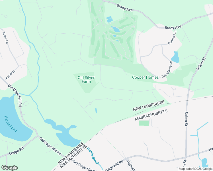 map of restaurants, bars, coffee shops, grocery stores, and more near 48 Silver Brook Road in Salem