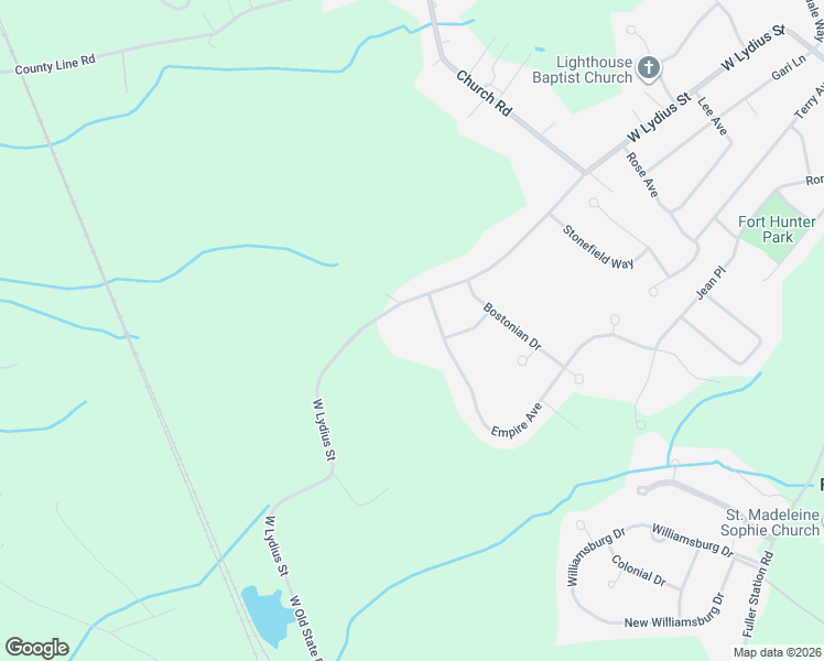 map of restaurants, bars, coffee shops, grocery stores, and more near 6208 Empire Avenue in Schenectady