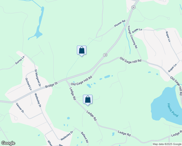 map of restaurants, bars, coffee shops, grocery stores, and more near 64 Old Gage Hill Road in Pelham