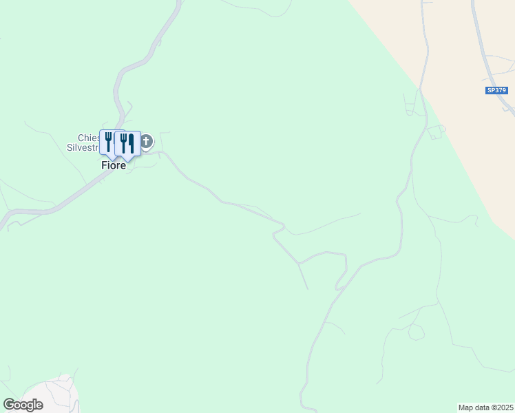 map of restaurants, bars, coffee shops, grocery stores, and more near 28 Vocabolo Il Castello in Todi