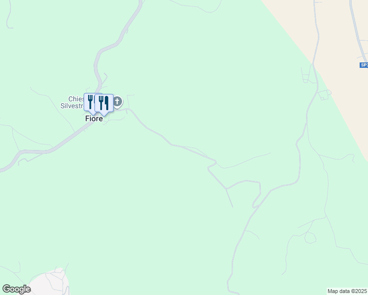 map of restaurants, bars, coffee shops, grocery stores, and more near 28 Vocabolo Il Castello in Todi