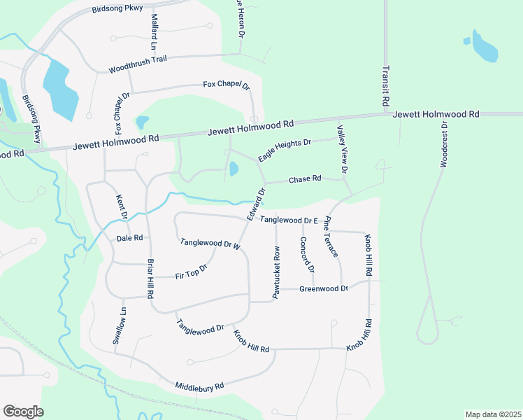 map of restaurants, bars, coffee shops, grocery stores, and more near 6 Edward Dr in Orchard Park