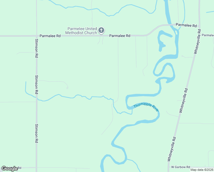 map of restaurants, bars, coffee shops, grocery stores, and more near 6675 Riverside Lane in Middleville