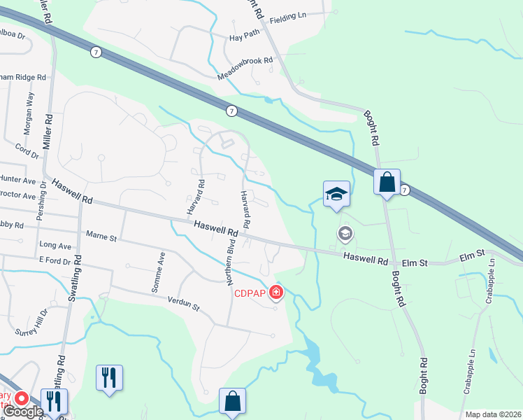 map of restaurants, bars, coffee shops, grocery stores, and more near 218 Harvard Road in Watervliet