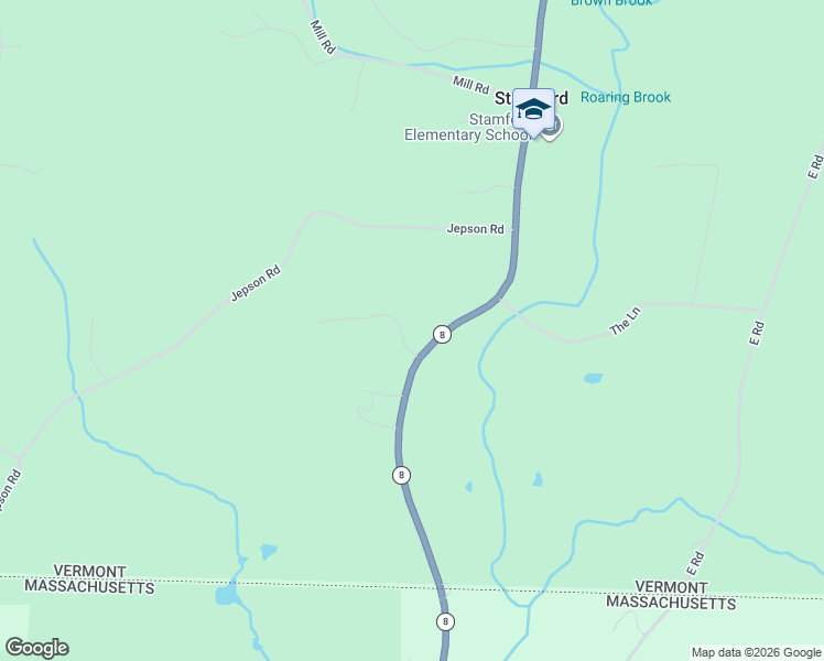 map of restaurants, bars, coffee shops, grocery stores, and more near 493 Main Road in Stamford