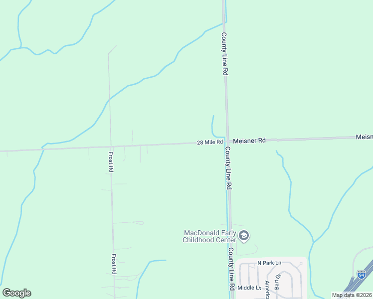 map of restaurants, bars, coffee shops, grocery stores, and more near 37580 28 Mile Road in New Haven