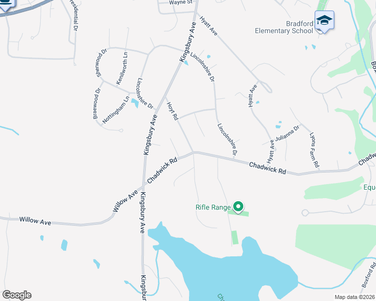 map of restaurants, bars, coffee shops, grocery stores, and more near 511 Chadwick Road in Haverhill