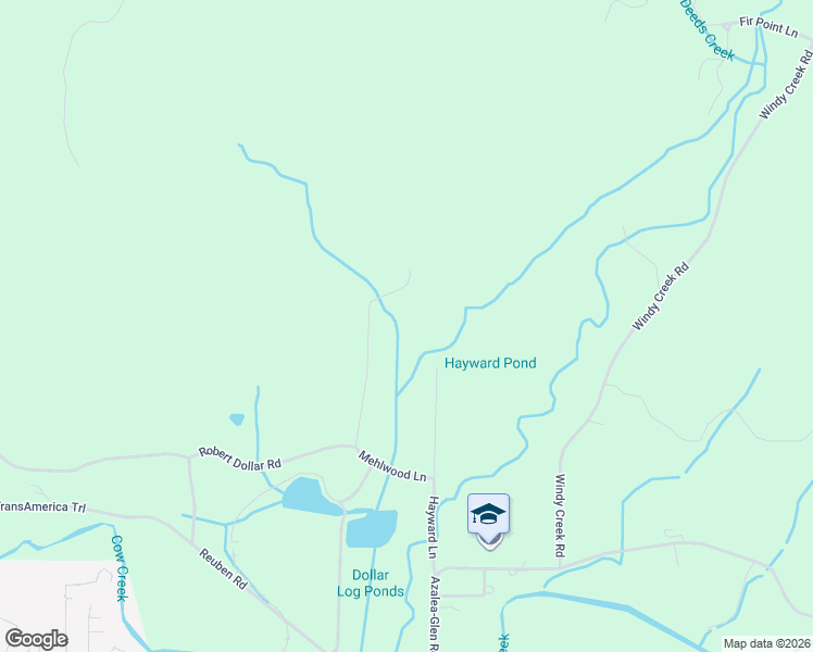 map of restaurants, bars, coffee shops, grocery stores, and more near 589 Mehlwood Lane in Glendale