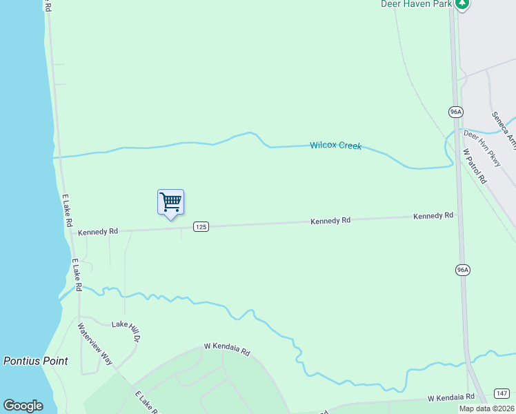map of restaurants, bars, coffee shops, grocery stores, and more near 767 Kennedy Road in Romulus